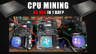 I Love CPU Mining  SOLO MINING MONERO