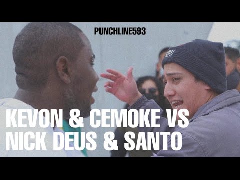 Kevon & Cemoke vs Nick Deus & Santo - 8tvos / #1 edición 2vs2 (Punchline 2021)