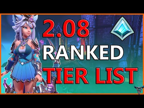 Paladins Pro | Paladins 2.08 Ranked Tier List!