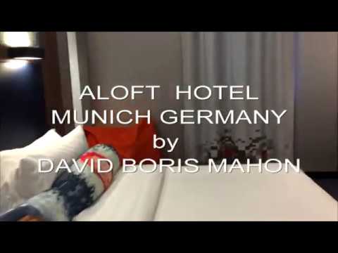 INSIDE ALOFT HOTEL IN MUNICH GERMANY  - TRAVEL HOTEL EUROPE