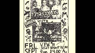 7 Seconds - Live @ VFW #18, Kansas City, MO, 9/21/84