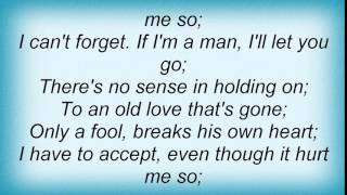 15418 Nick Lowe - Only A Fool Breaks His Own Heart Lyrics