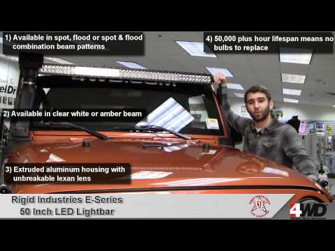 Rigid 50 inch E-Series Light Bar