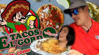 WORTH THE HYPE?! Tacos El Gordo Food Review - D&D Adventure #1