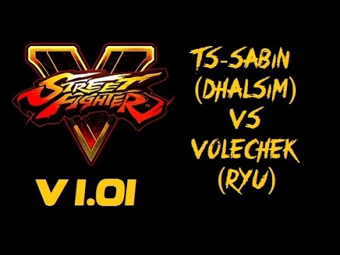 Street Fighter V TS-Sabin (DHALSIM) VS Volechek (RYU) RANKED MATCH - VER 1.01 - 5 SFV 1080P
