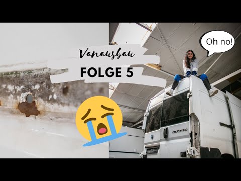 Schon wieder ROST! Lackiervorbereitungen - VANAUSBAU FOLGE 5