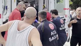 Kırmızı ışıkta geçen bisikletliye otomobil çarptı