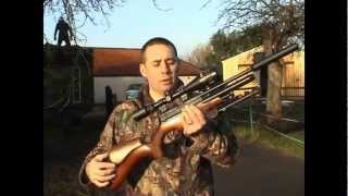Wood pigeon and rabbits with a air rifle