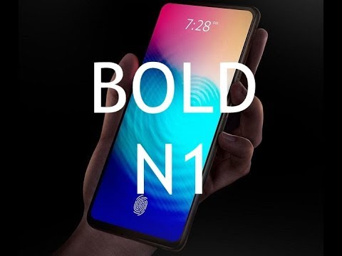 BLU Bold N1 Specifications, Camera | Latest BLU Phone with Popup Selfie Camera - First Look
