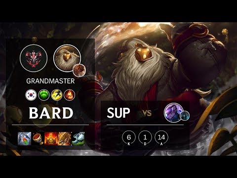Bard Support vs Taric - KR Grandmaster Patch 10.7