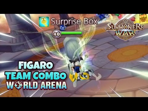 Figaro Team Combo in World Arena Ep. 2 - Summoners War