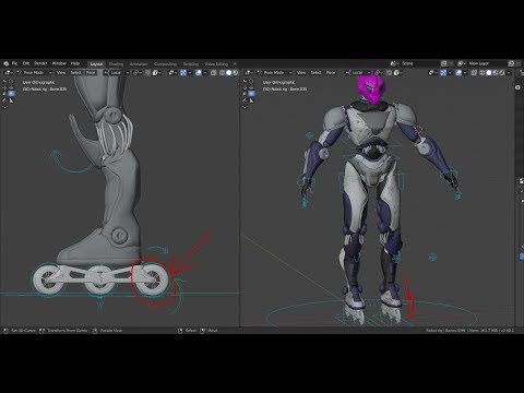 Adding Custom Bone Shapes in Blender 2.81