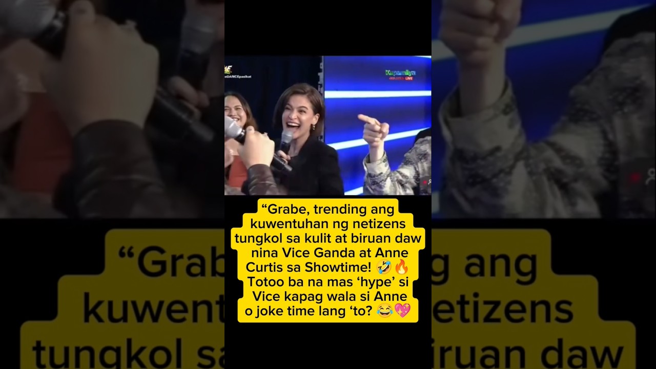 “NAKAKATAWA! Netizens may ‘theory’ na masaya raw si Vice Ganda pag absent si Anne Curtis?! 😱🤣”