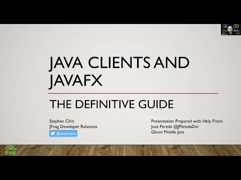 Java Clients and JavaFX: The Definitive Guide