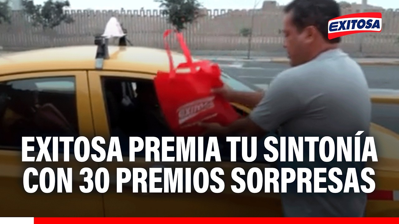 🔴🔵 Exitosa premia tu sintonía con 30 premios sorpresas para todos sus fieles oyentes de los 95.5 FM