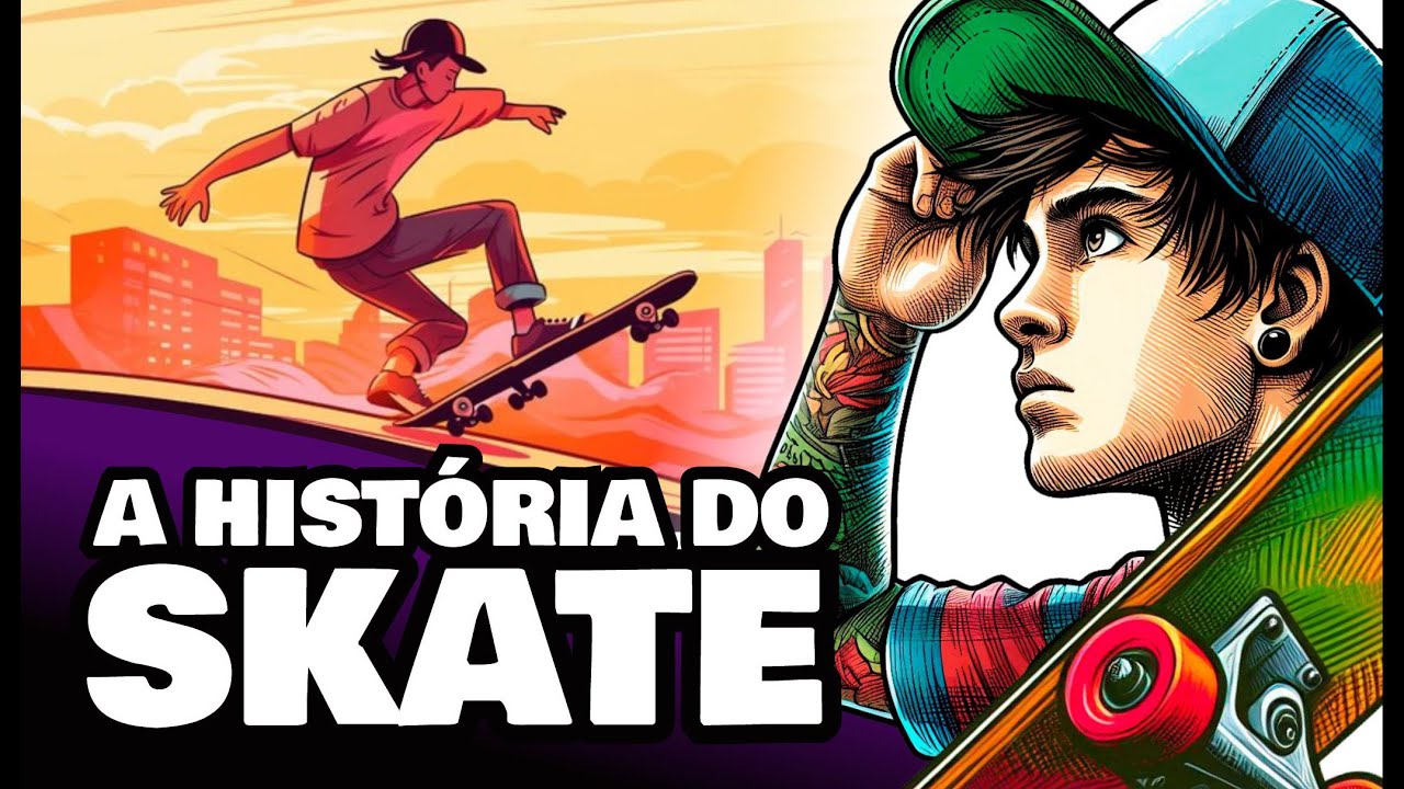 A incrível HISTÓRIA do SKATE: Da origem à EVOLUÇÃO!