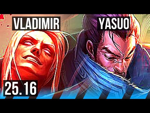 VLADIMIR vs YASUO (MID) | KR Master | 25.16