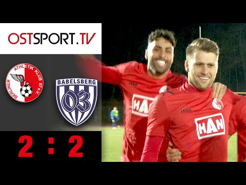 Traum-Freistoß von Lämmel & Danko-Doppelpack : Berliner AK - Babelsberg 2:2 | Regionalliga Nordost