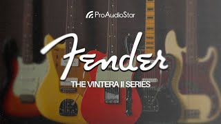 Video thumbnail for Fender VINTERA II Road Worn by ProAudioStar