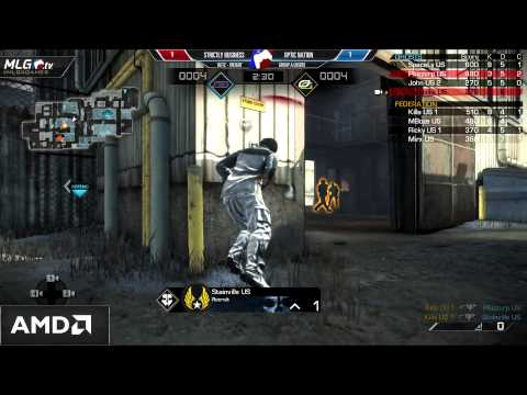 OpTic Nation vs Strictly Business - Game 3 - Group A Losers Match - #MLGXGames