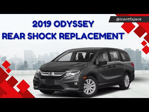 2019 Honda Odyssey Rear Shock Replacement (Model Years 2018-2024 - Generation 5 Odyssey)