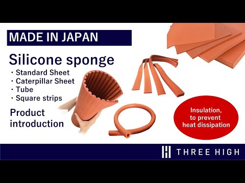 【ThreeHigh Products】Introducing Silicone sponge in 3 minutes!