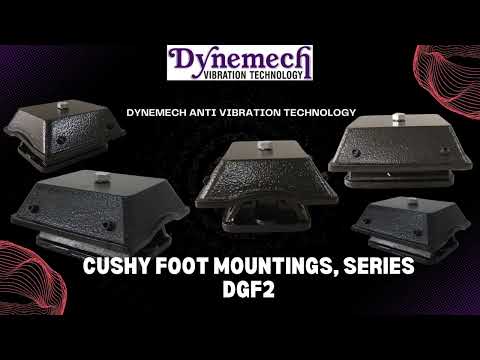 Dynemech Cushy Foot Flexifoot Mounts Series DGF