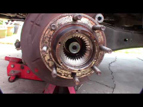 Ford f250 front axle dust seal install new improved design 4...