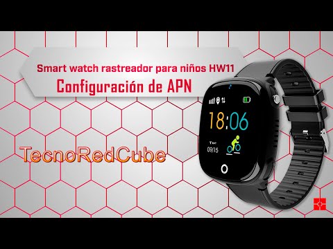 Configuración de reloj rastreador infantil HW11, (SeTracker)