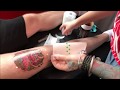 Tattoo Aftercare using Transparent Film Dressing (Tegaderm + Second Skin + TattooRx)
