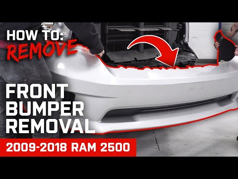 How to Remove Stock Front Bumper | 2009-2018 RAM 1500