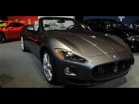 Maserati GranCabrio And Maserati Quattroporte - 2011 Toronto International Auto Show