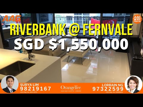 Singapore Condo Property 𝘾𝙊𝙉𝘿𝙊 Home Tour - Riverbank @ Fernvale. 4 Bedder. For Sale.