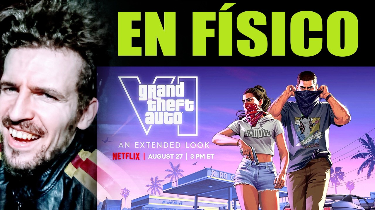 GTA 6 TRÁILER GAMEPLAY NETFLIX:  PODRÍA SALIR EN FÍSICO DESPUÉS DEL DIGITAL SEGÚN EL CEO