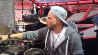 Video thumbnail for Josh Devine from 1D interview at Sunderland for Drum Shop UK! by Drum Shop