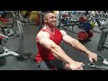 Back day. And some posing 4 weeks out!!