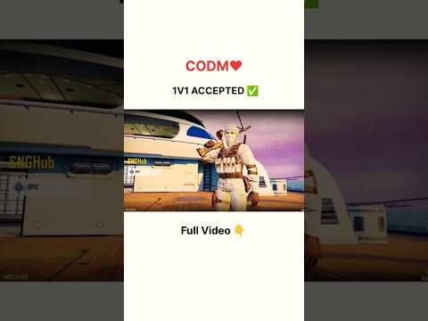 1v1 Accepted #codm watch full video  Link👆 #shorts #ytshorts #callofduty #callofdutymobile #fyp