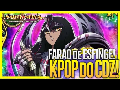 GAMEPLAY do FARAÓ de ESFINGE! Agora sim o ORFEU ficará MONSTRO! saint seiya awakening
