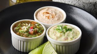 3 SALSAS PARA EMPANADAS Y FRITURAS - CAPITULO #102