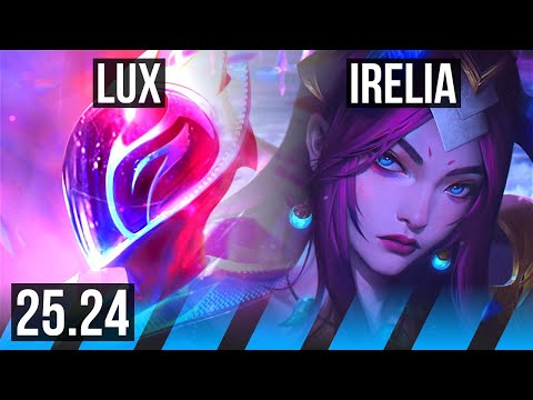 LUX vs IRELIA (MID) | 52K damage | EUW Master | 25.24