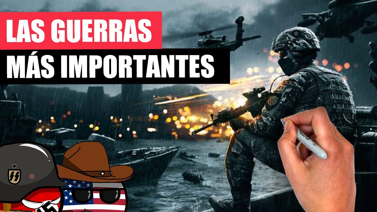 ✅Las GUERRAS más IMPORTANTES de la HISTORIA | Resumen definitivo