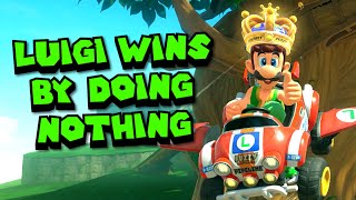 Mario Kart World - Luigi Wins By Doing Absolutely Nothing