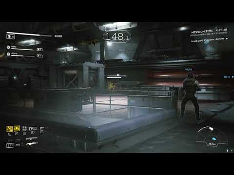 Aliens  Fireteam - First Mission Boss Fight