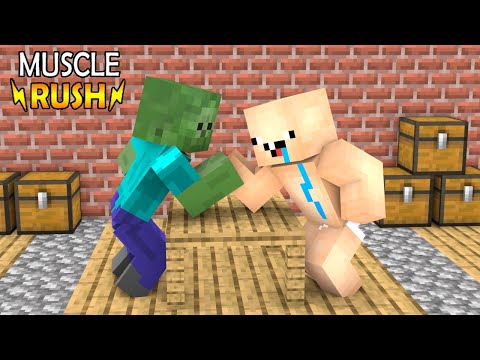 MUSCLE RUSH vs Minecraft Animation