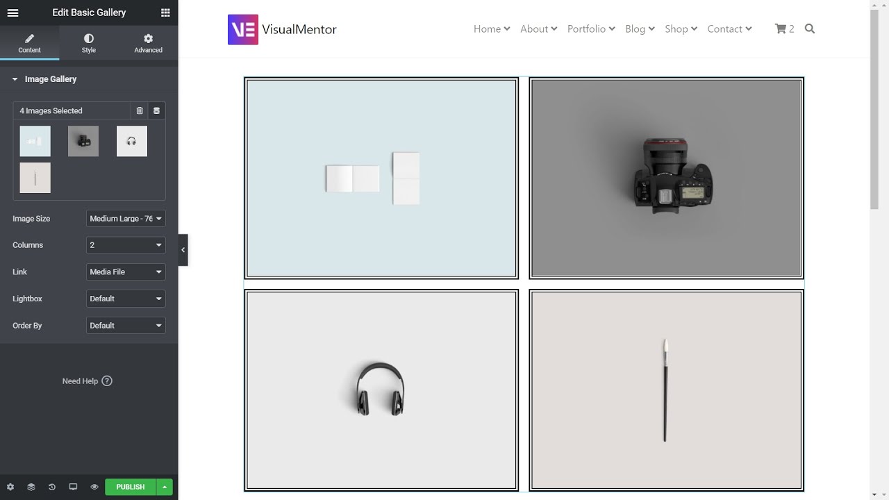 How To Create a Gallery In WordPress With Free Elementor Plugin?