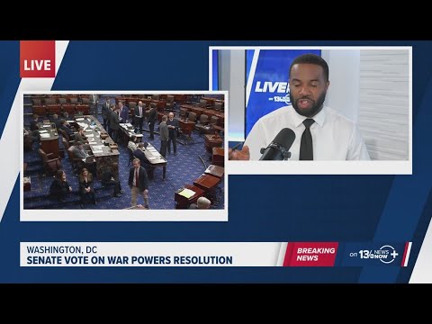 Senate rejects Trump's military threats against Venezuela with war powers vote