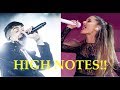 Male Singers Hitting Female Singers HIGH NOTES