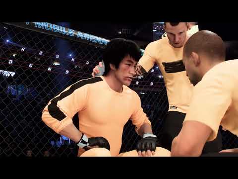 Bruce Lee vs. Tarzan (Dwayne Johnson) | EA SPORTS UFC 5
