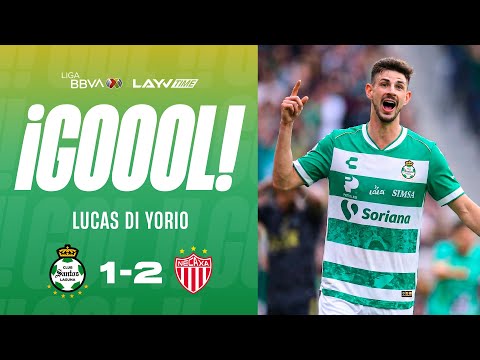 Lucas di Yorio scores! The Argentine striker makes his debut | Santos 1 - 2 Necaxa | Layvtime