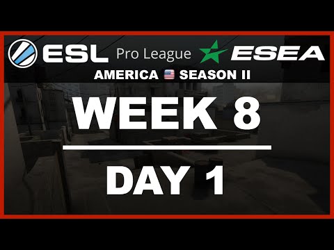ESL ESEA NA S2 W8D1 All Matches | CLG vs 3sUP, TL vs 3sUP, C9 vs CQ, CLG vs LG, TL vs NME